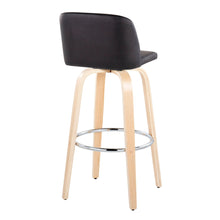 Load image into Gallery viewer, Toriano - Contemporary Fixed Height Barstool &amp; Swivel With Round Footrest (Set of 2)
