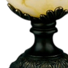 Load image into Gallery viewer, Metal And Alabaster Table Lamp - Black
