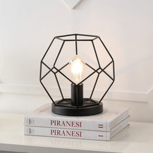 Load image into Gallery viewer, 10'' Geometric Table Lamp LED - Black
