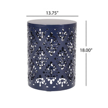 Load image into Gallery viewer, Outdoor Metal Modern Design End Table
