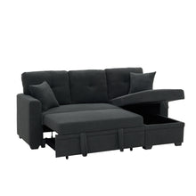 Load image into Gallery viewer, Sleeper Sectional With Pull Out Bed, Reversible Chaise
