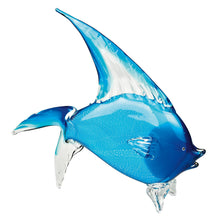 Load image into Gallery viewer, Murano Fish Figurine Tabletop Sculpture (376122) - Blue
