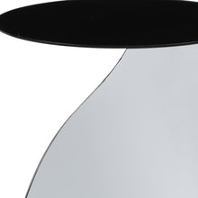 Load image into Gallery viewer, Steel Round Pedestal End Table (719934) - Black / White
