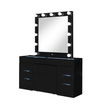 Load image into Gallery viewer, Elisa - Vanity Set With Stool And LED Bulbs
