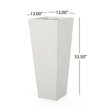 Load image into Gallery viewer, Outdoor Modern Cast Stone Planter
