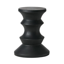 Load image into Gallery viewer, Side Table Modern Concrete Accent Piece - Black
