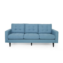 Load image into Gallery viewer, Jenny - Contemporary Tufted Fabric 3 Seater Sofa
