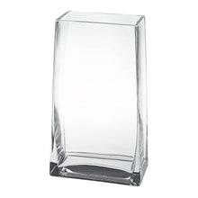 Load image into Gallery viewer, Rectangular Table Vase - Clear
