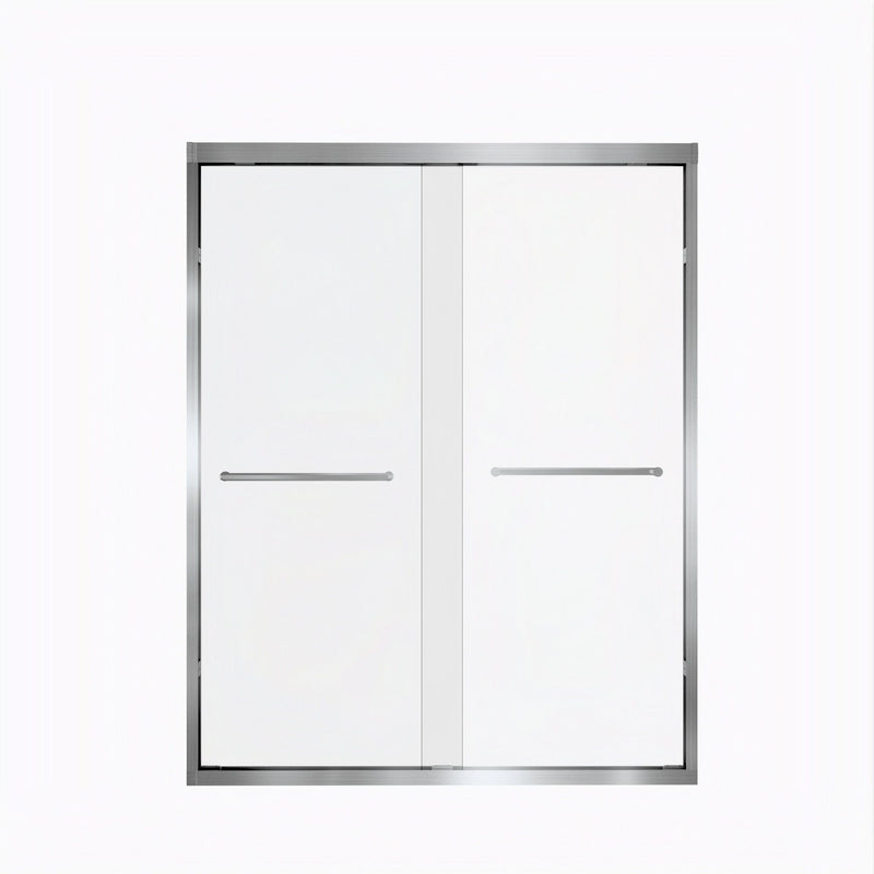 Double Sliding Shower Door With Explosion Proof Film