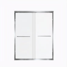 Load image into Gallery viewer, Double Sliding Shower Door With Explosion Proof Film
