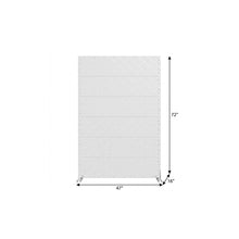 Load image into Gallery viewer, Six Panel Screen Room Divider (720106) - White

