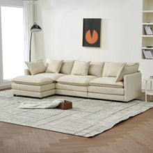 Load image into Gallery viewer, Modular Ottoman Style Deep Seat Sofa With Cushions
