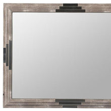 Load image into Gallery viewer, 28" Framed Accent Mirror - Gray
