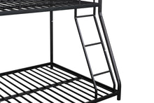 Load image into Gallery viewer, Metal Twin over Full Bunk Bed/ Heavy-duty Sturdy Metal/ Noise Reduced/ Safety Guardrail/ CPC Certified/ No Box Spring Needed
