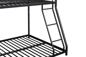 Metal Twin over Full Bunk Bed/ Heavy-duty Sturdy Metal/ Noise Reduced/ Safety Guardrail/ CPC Certified/ No Box Spring Needed