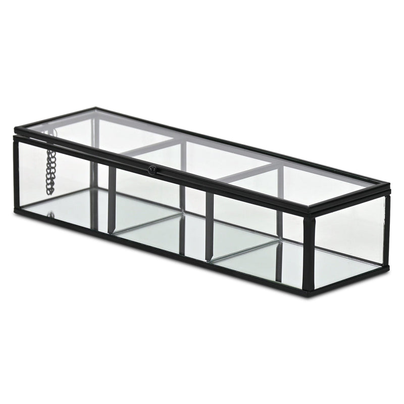 Hand Painted Decorative Box (718674) - Black