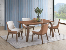 Load image into Gallery viewer, Ginny - 5 Piece With Side Chairs Dining Room Set - Walnut
