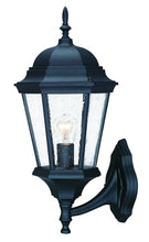 Load image into Gallery viewer, Swing Arm Glass Lantern Wall Light - Matte Black
