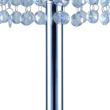 Load image into Gallery viewer, Glam Two Tier Chandelier USB Table Lamp - Silver
