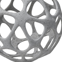 Load image into Gallery viewer, Hollow Orb Sculpture - Light Gray
