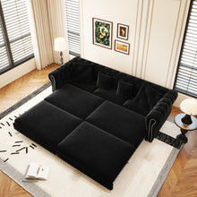 Load image into Gallery viewer, 3 In 1 Pull Out Convertible Sleeper Sofa Bed
