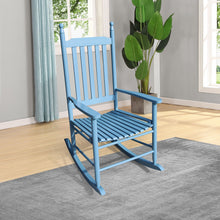 Load image into Gallery viewer, Wooden Porch Rocker Chair
