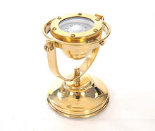 Load image into Gallery viewer, Gimbaled Compass - Gold
