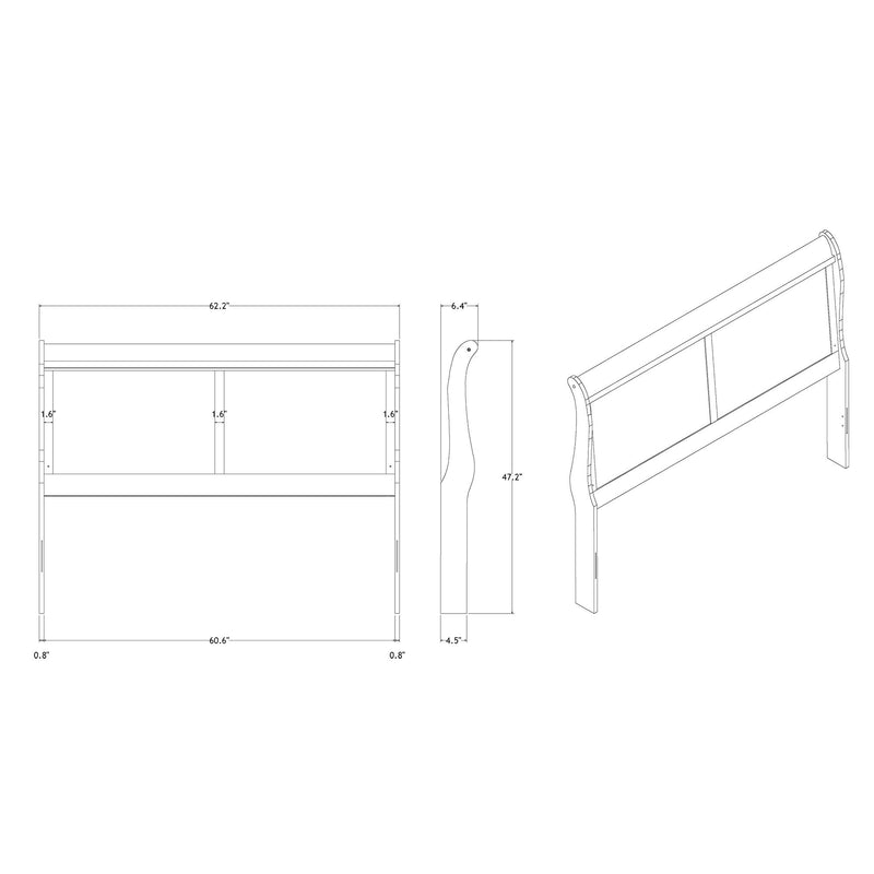 Charlston - 5 Piece Bedroom Set With LED Headboard