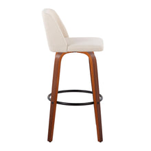 Load image into Gallery viewer, Toriano - Mid Century Modern Fixed Height Barstool Swivel And Round Footrest (Set of 2)
