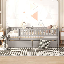 Load image into Gallery viewer, Multi Functional Wooden Daybed Bed
