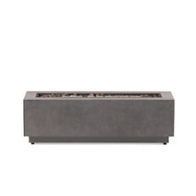 Load image into Gallery viewer, Modern Rectangular Iron Fire Pit 50,000 Btu
