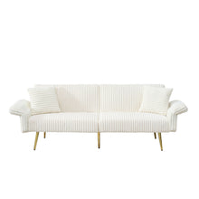 Load image into Gallery viewer, Luxury Foldable Double Sofa Bed With Folding Armrests
