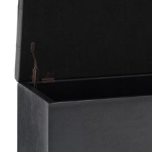 Load image into Gallery viewer, Cosmopolitan - Upholstered Storage Ottoman
