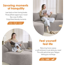 Load image into Gallery viewer, Combined Sofa With 4 Pillows
