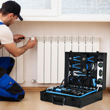 Load image into Gallery viewer, Combined Maintenance Tool Suitcase 247 Pieces Of Basic Home Maintenance Tool Set General Machinery Tool Set - Blue
