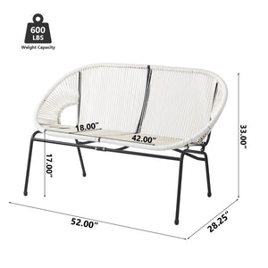 Condessa - Outdoor Patio Wicker Loveseat
