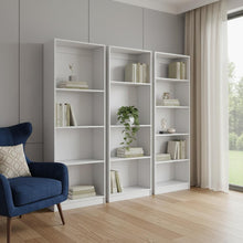 Load image into Gallery viewer, Thirteen Tier Modular Bookcase (Set of 3) (546628) - White
