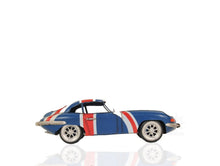 Load image into Gallery viewer, c1961 Jaguar E-Type Sculpture - Red / Blue / White
