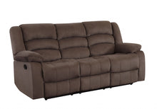 Load image into Gallery viewer, Contemporary Fabric Sofa - Brown
