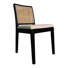 Load image into Gallery viewer, Upholstered Fabric Dining Side Chairs (Set of 2) - Black
