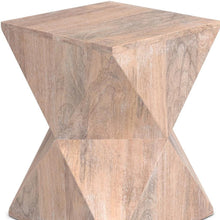 Load image into Gallery viewer, 19" Solid Wood Square End Table - Natural
