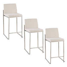 Load image into Gallery viewer, Fuji - Contemporary High Back Counter Stool, Functional Design
