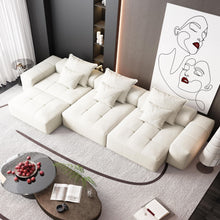 Load image into Gallery viewer, Modern Oversized Diy Combination Modular Sectional Sofa With Pillows
