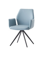Load image into Gallery viewer, Upholstered Leather Dining Side Chair - Sage
