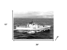 Load image into Gallery viewer, Hand Painted Model Boat (624589) - Dark Gray / White
