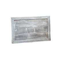 Load image into Gallery viewer, Wash Plank Christmas Tree Collar - Gray / White
