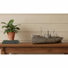 Load image into Gallery viewer, Hand Painted Model Boat (624303) - Gray

