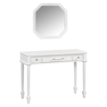 Load image into Gallery viewer, 39" Wood Vanity Three Drawer Dresser - White
