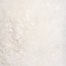Load image into Gallery viewer, Short Hair Sheepskin Stump Pouf - White
