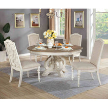 Load image into Gallery viewer, Elegant Dining Set Round Table And Side Chairs
